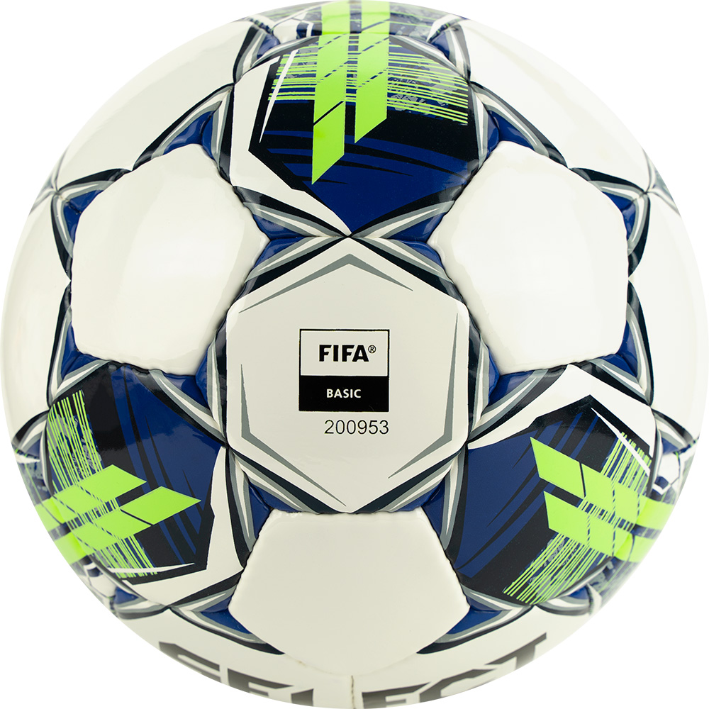Select Futsal Master Grain FIFA Basic Ball MASTER WHT-NAV, Unisexe, Wit, Ballon de